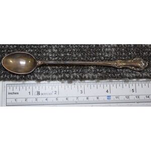 International WILD ROSE Sterling Silver Infant Sugar Jam Spoon